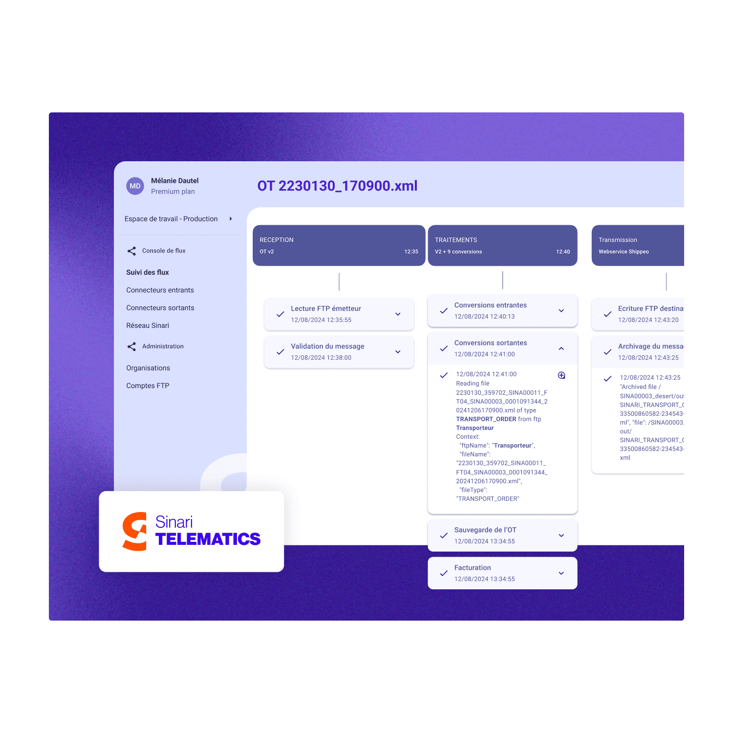 Illustration Sinari - telematics